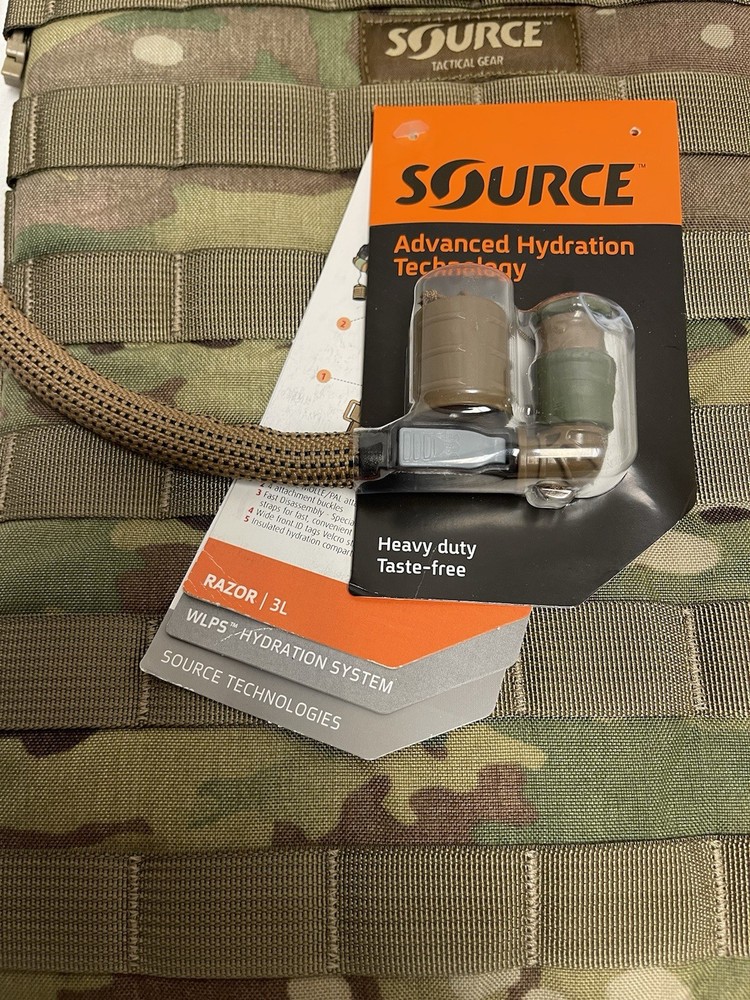Source Razor 3L Hydration Pouch Multicam