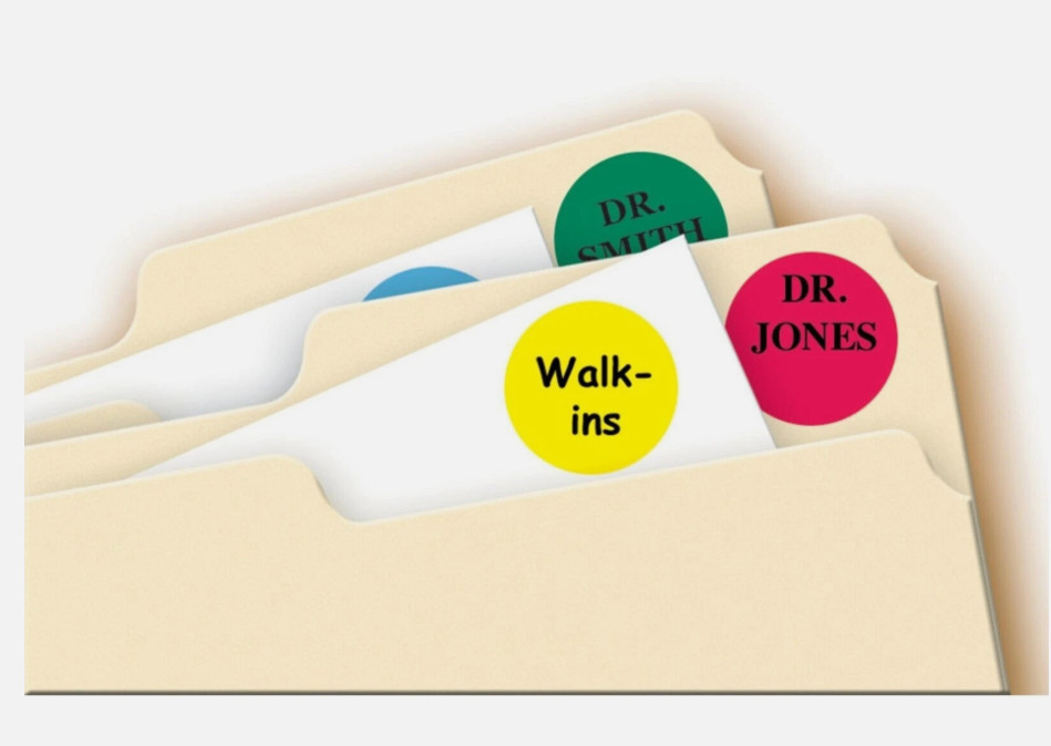 Avery 5472 Removable Labels, 3/4" Round, 1008/PK, Assorted 42 sheets(2A)