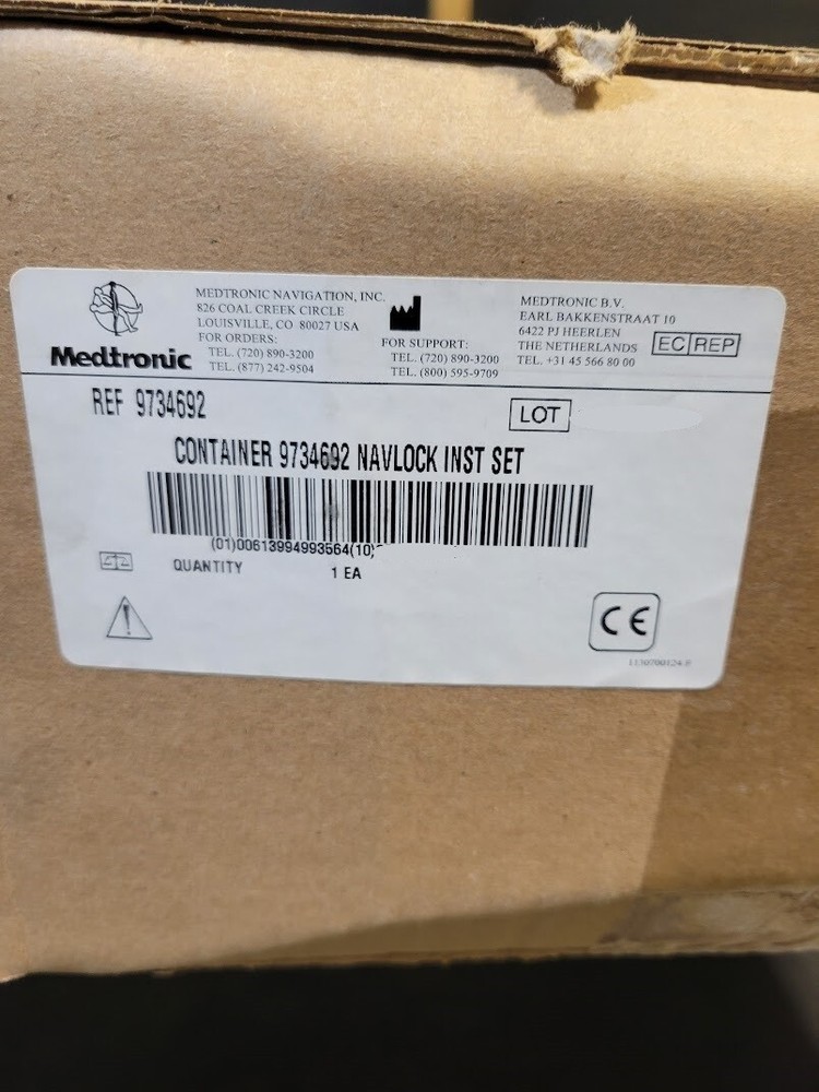 Medtronic Universal Navlock Instrument Set REF 9734833