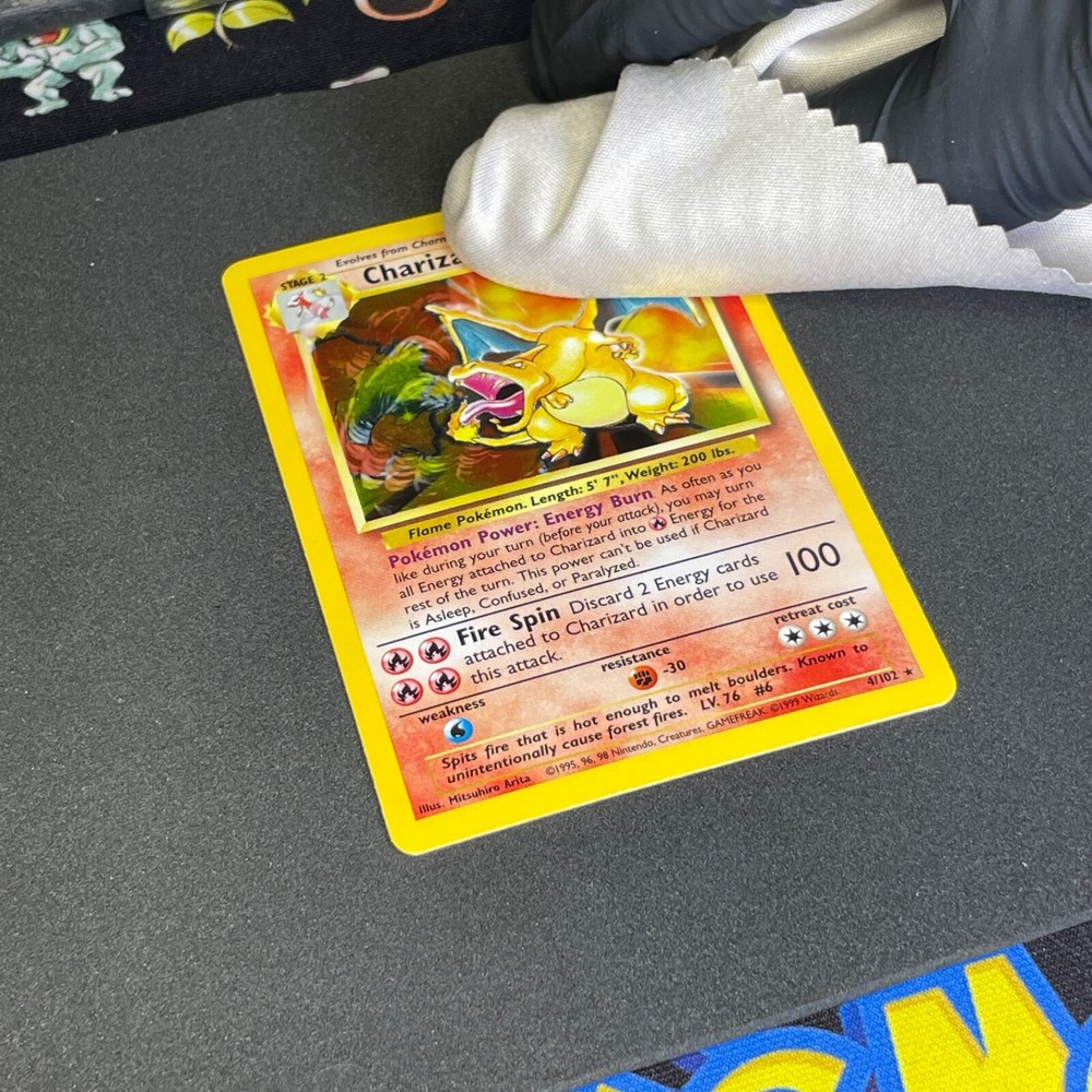 Pokemon Card Holo Scratch Reducing Solution ✨ Free Shipping - Works for Grading!