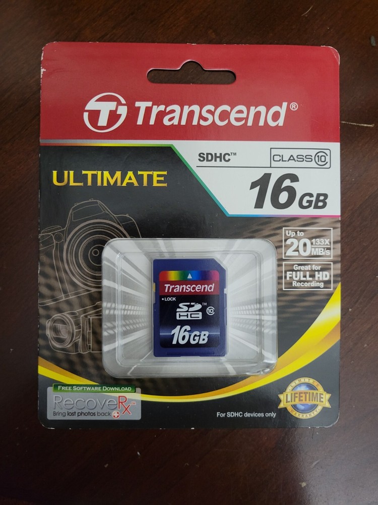 Transcend 16GB SD Card