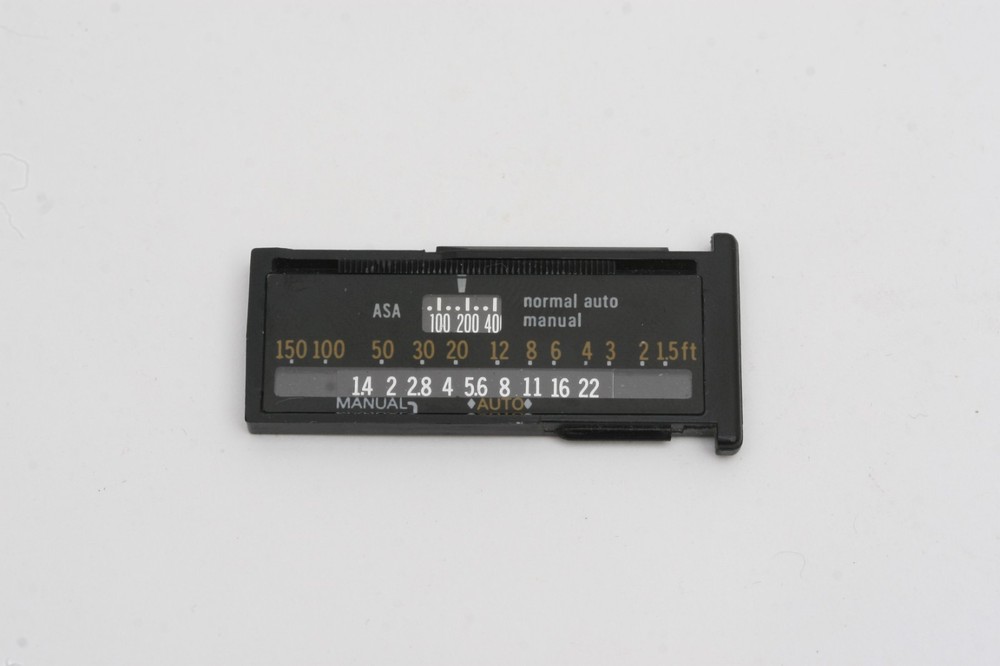 MINT Olympus Calculator Panel for Olympus T20 Electronic Flash for OM-2 Camera