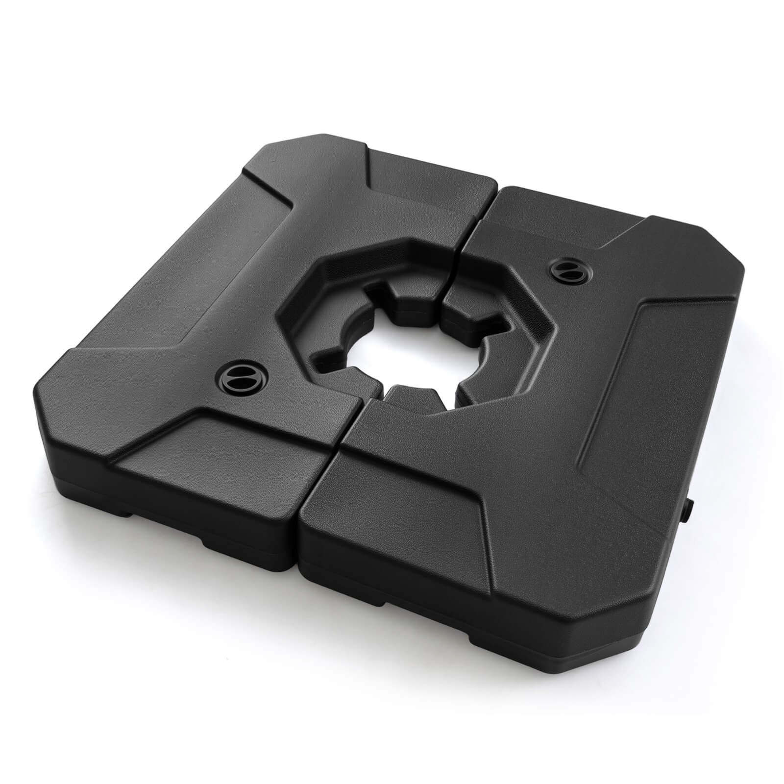 274 LBS Cantilever Patio Umbrella Base w/Handles, Weighted Base for Outdoor