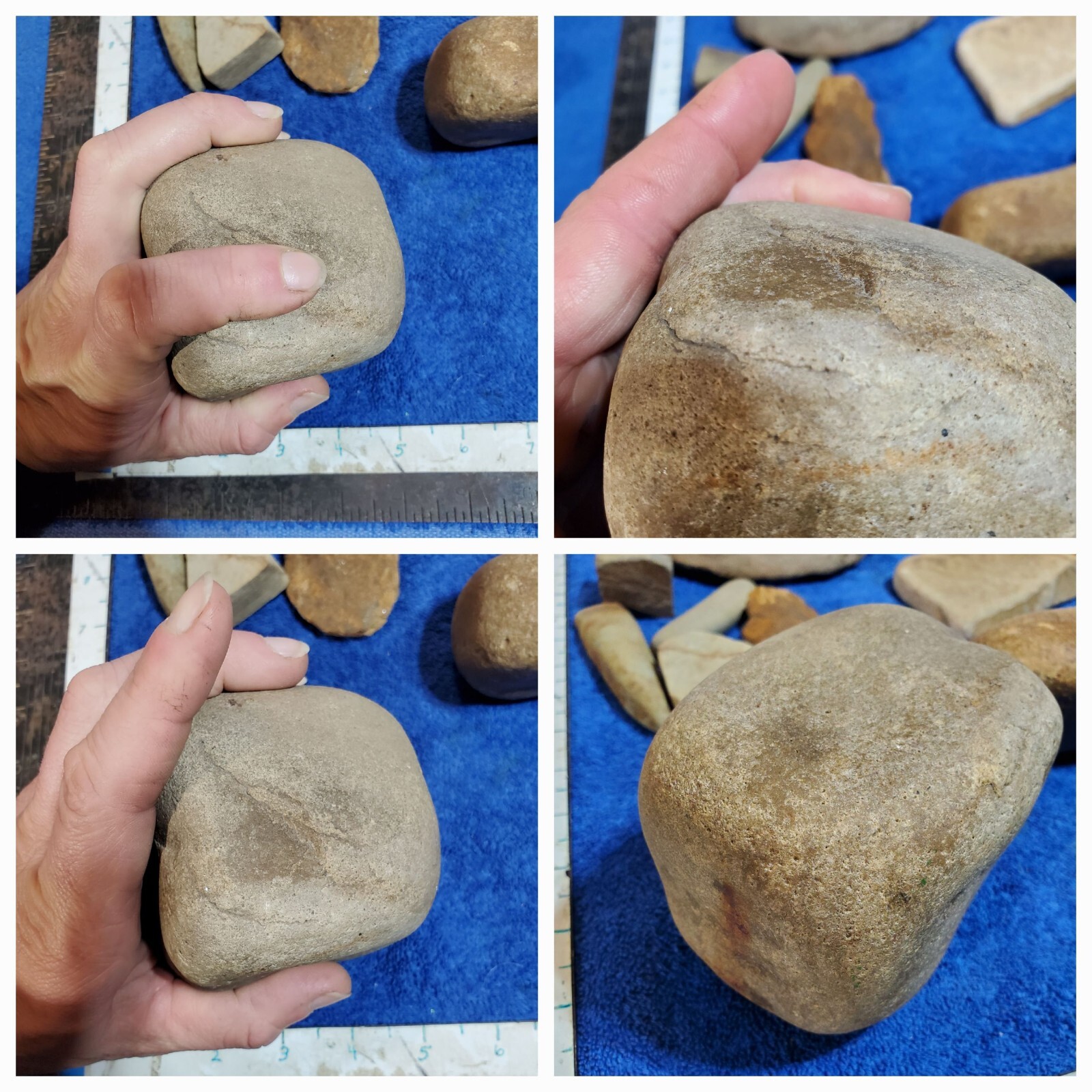 Indian Artifacts Polished Tools, Hammer Stones Bola Primitive Point Pennsylvania