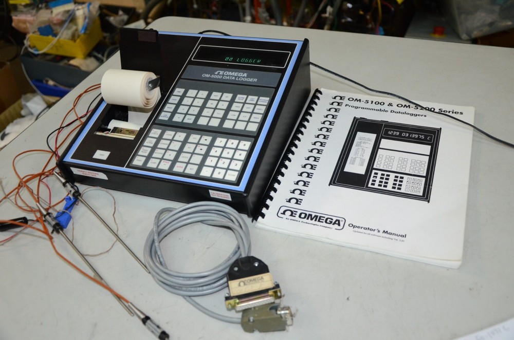 Omega OM-5100 Programmable Data Logger CCAT-F-10