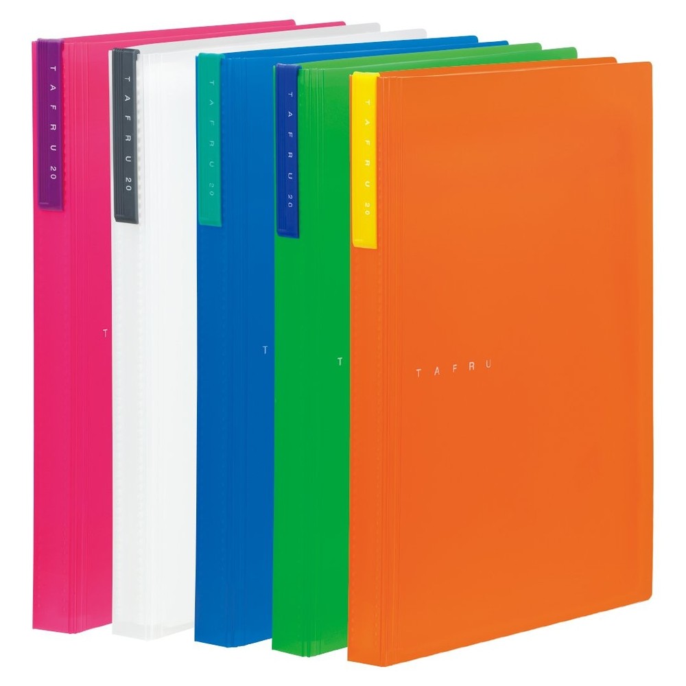 8152T Toe Clear File Tuffle Transparent A4 Document Organizer 20 Pockets