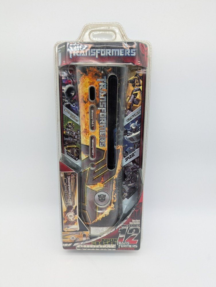 2007 Microsoft Xbox 360 Transformers Autobots w/ 12 interchangeable Faceplate