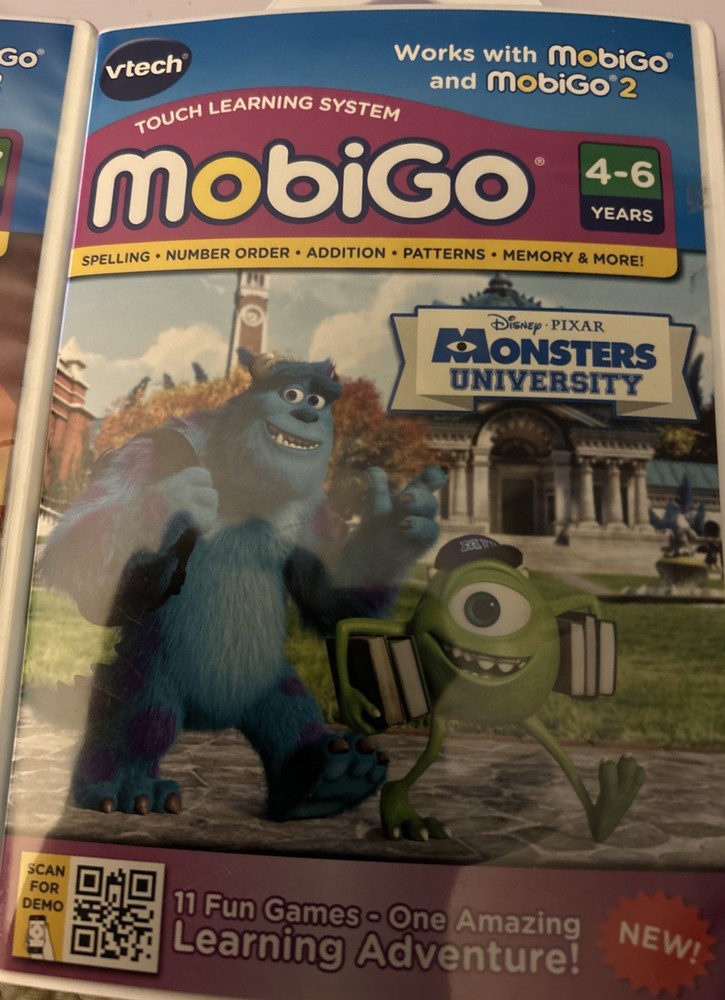 VTech MobiGo Touch Learning System Software - Monsters University Madagascar 3