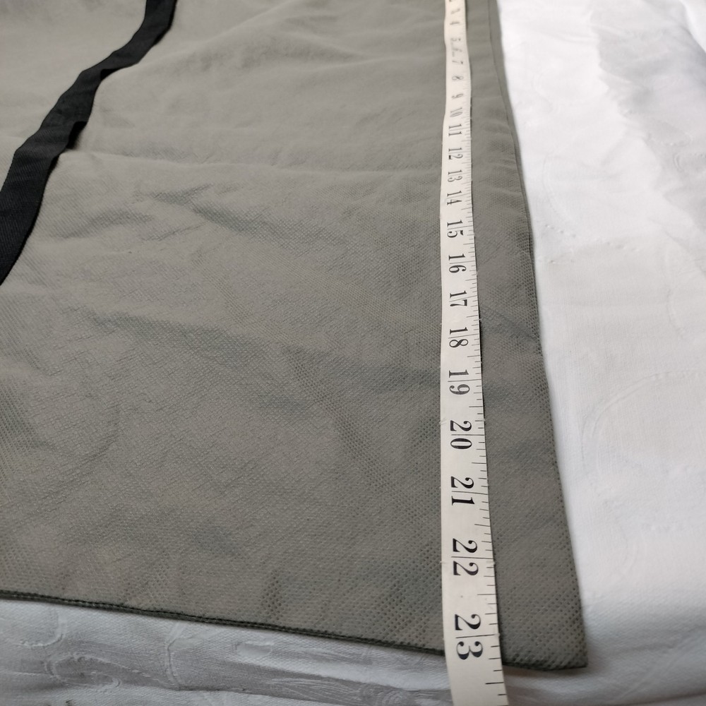 Ozark Trail Large Drawstring Storage Bag Gray 22x23 w/Handle LOGO Versatile