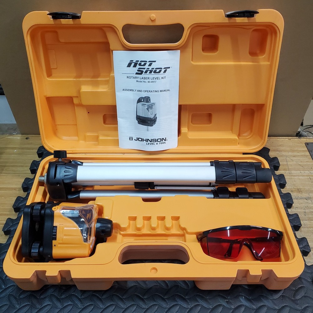 Hot Shot Rotary Laser Level Kit (40-0917)