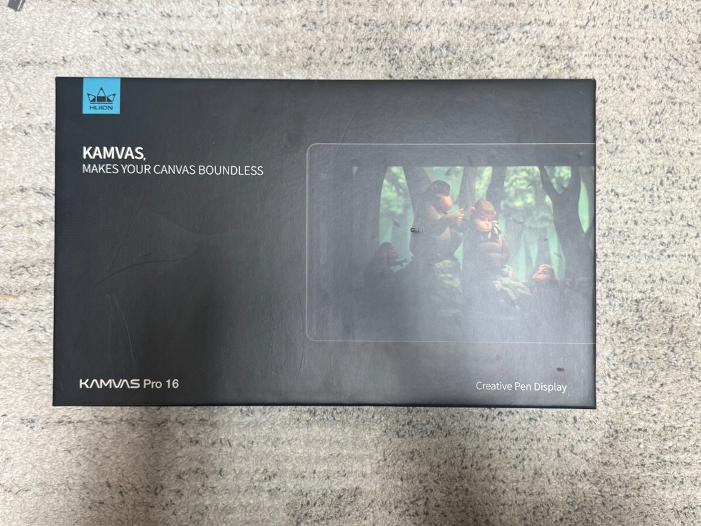 Used Huion Kamvas Pro 16 Drawing Tablet