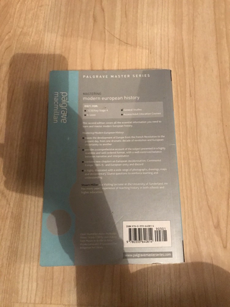 Mastering Modern European History