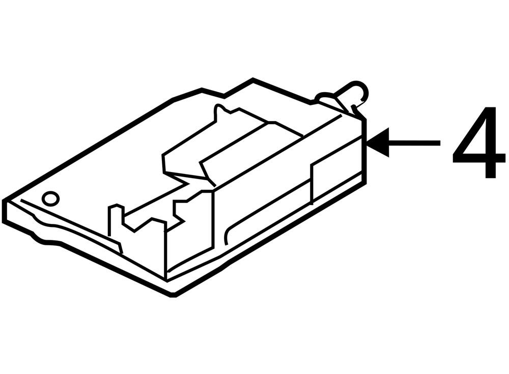Camera/Projector Camera Windshield Mounted Fits 19 RANGER 2407946