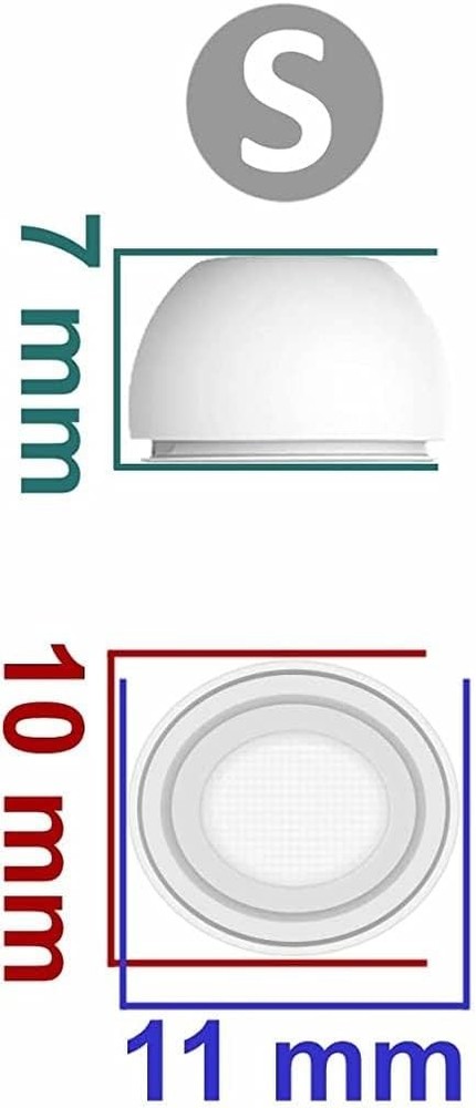 AirPods Pro Silicone Ear Tip Set Replacement 8 Pairs