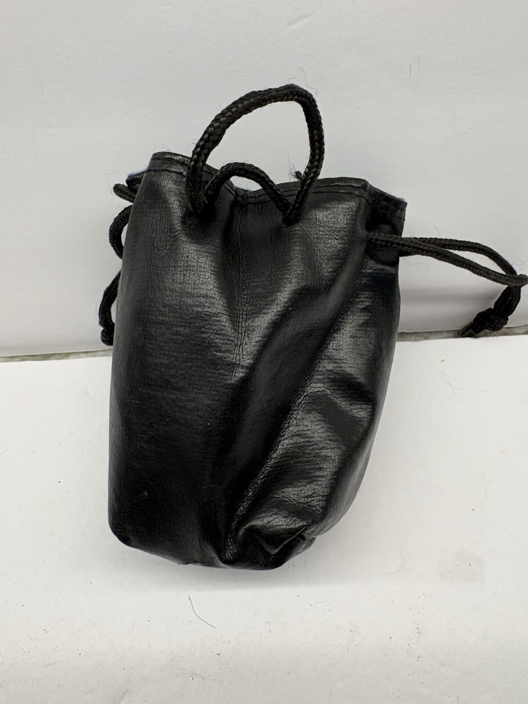 4X3X3" Lens Soft Pouch  Case/Storage Bag: Black Bag Drawstring. Read Description