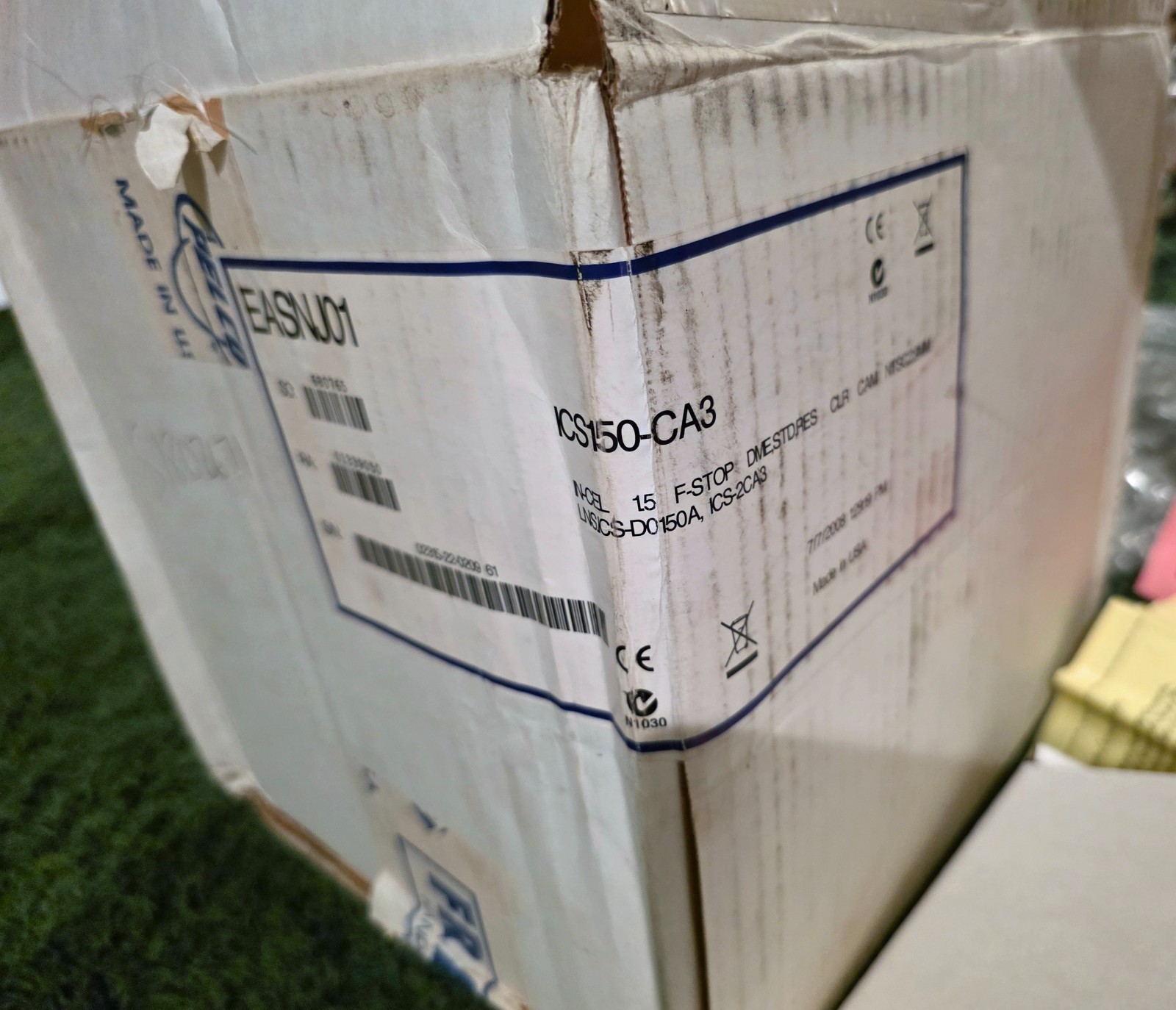 NEW- Pelco Camclosure ICS150-CA3 Dome Camera 1.5 F-stop, EASI