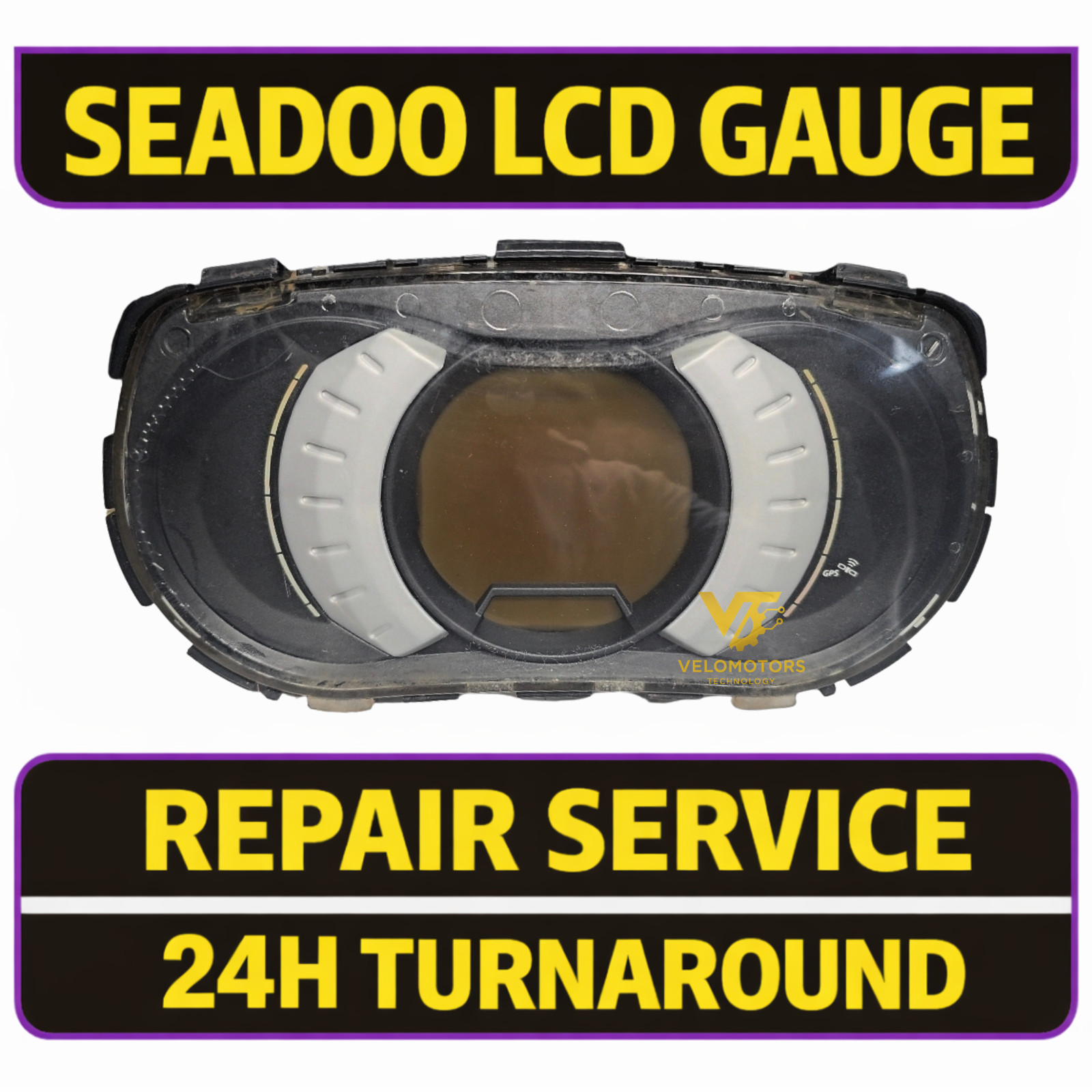 Sea-Doo GTI GTS 130 155 Gauge Cluster LCD Repair Service 278002550 278002548