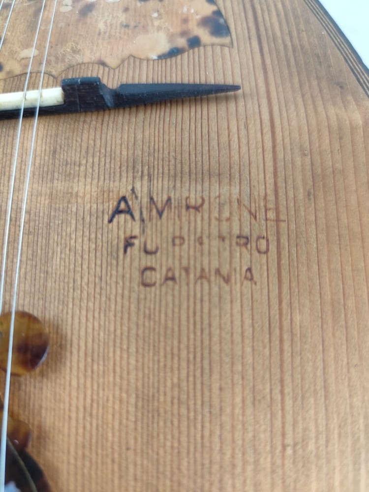 Mandolin 4/4 A. Mirone 1910 Catania 曼陀林 만돌린マンドリン