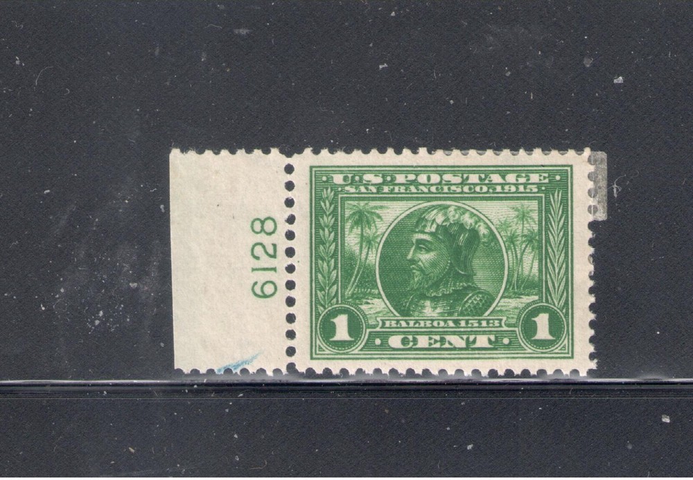 US SCOTT 397 PLATE SINGLE
