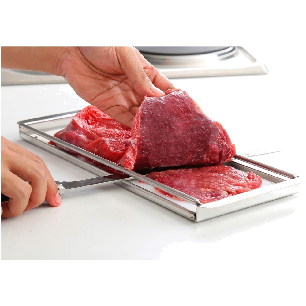 Ultimate Beef Jerky Slicer with Adjustable Board - Effortless Slicing Experience