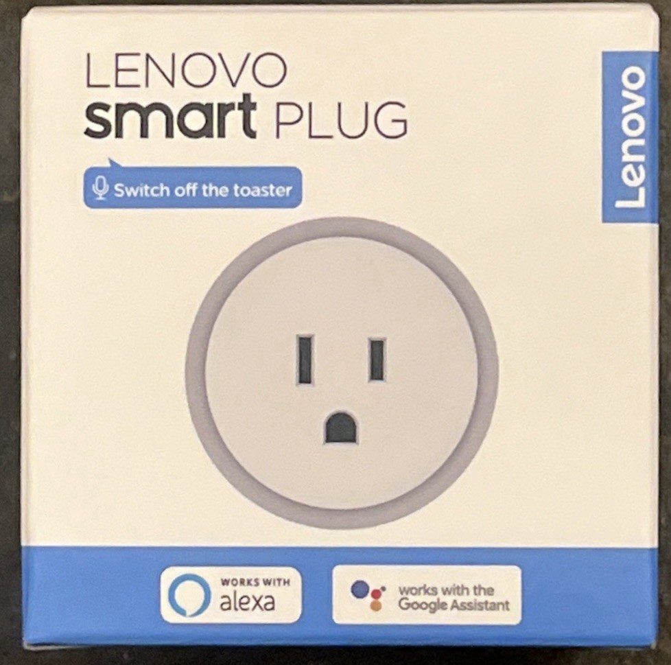 Lenovo Smart Plug, Remote Control App W/ Alexa Surge Protect