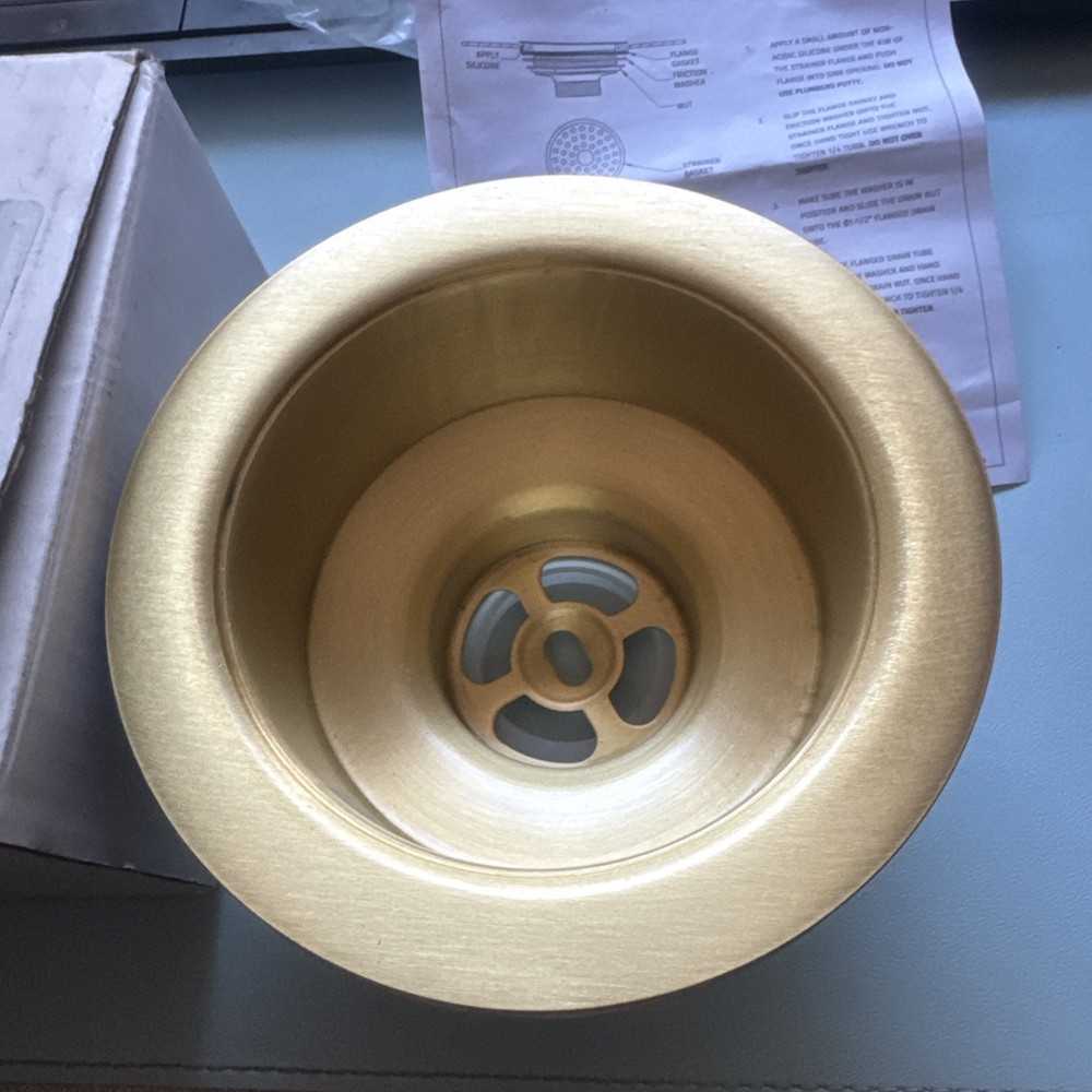Mountain Plumbing Basket Strainer MT8799/SB