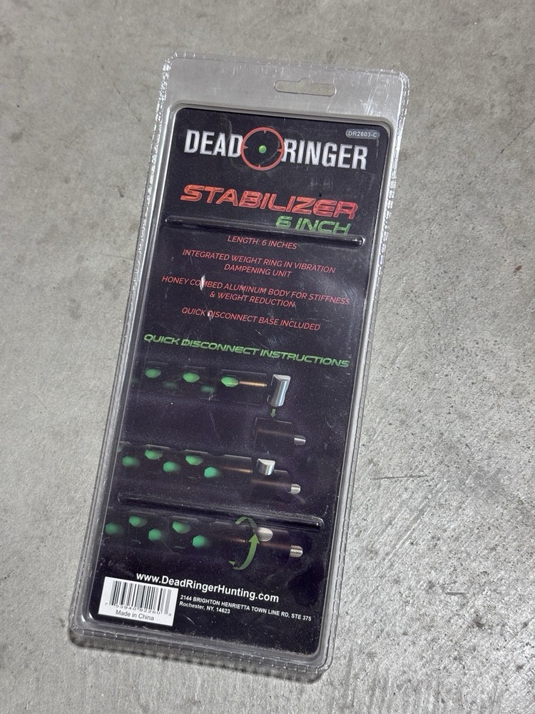 Dead Ringer Vector 6 Archery Bow Stabilizer
