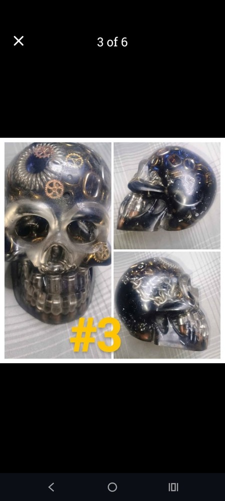 Epoxy Resin Skulls