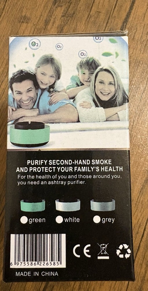 Self - Extinguishing Ashtray