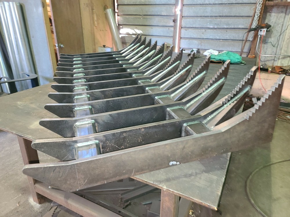 96" Extreme Severe Root Rake/skidsteer/tractor Universal Hookup