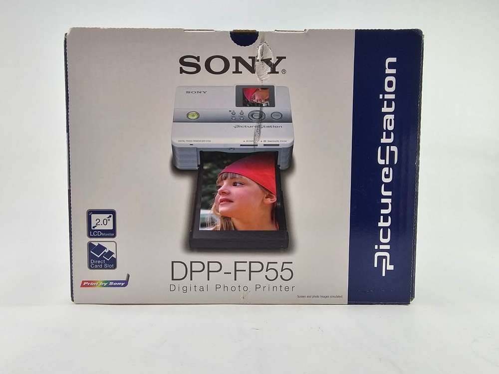 Sony Digital Photo Printer DPP-FP55 used w/ accessories