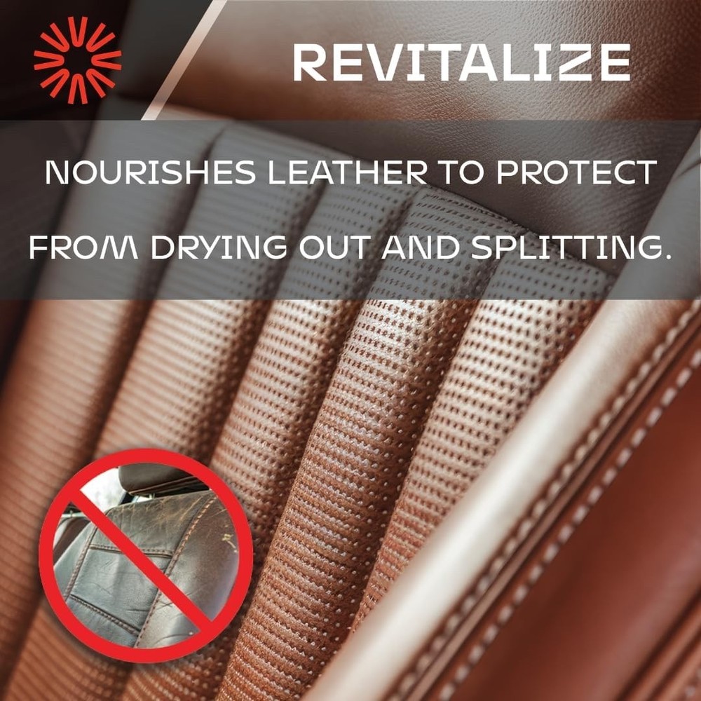 BLAZON Leather & Interior Cleaner + Leather Conditioner COMBO 2 PACK