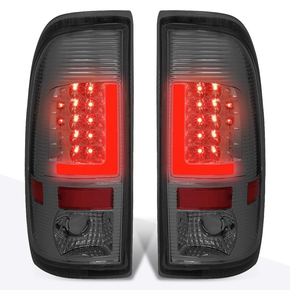3D LED L-Bar 尾灯适用于 08-16 Super Duty 铬外壳