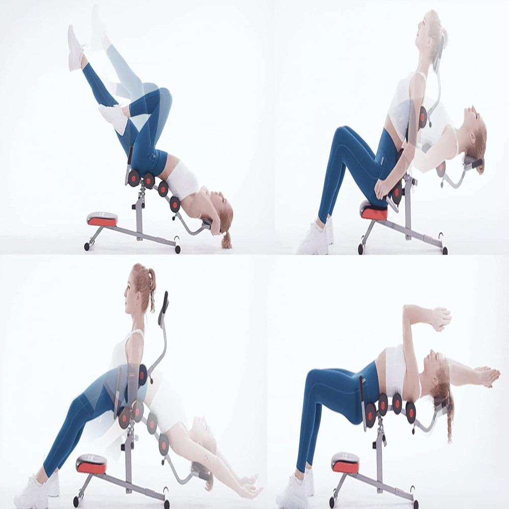 Inversion Table for Back Pain Relief - 350Lbs Capacity, Improve Posture and Spin