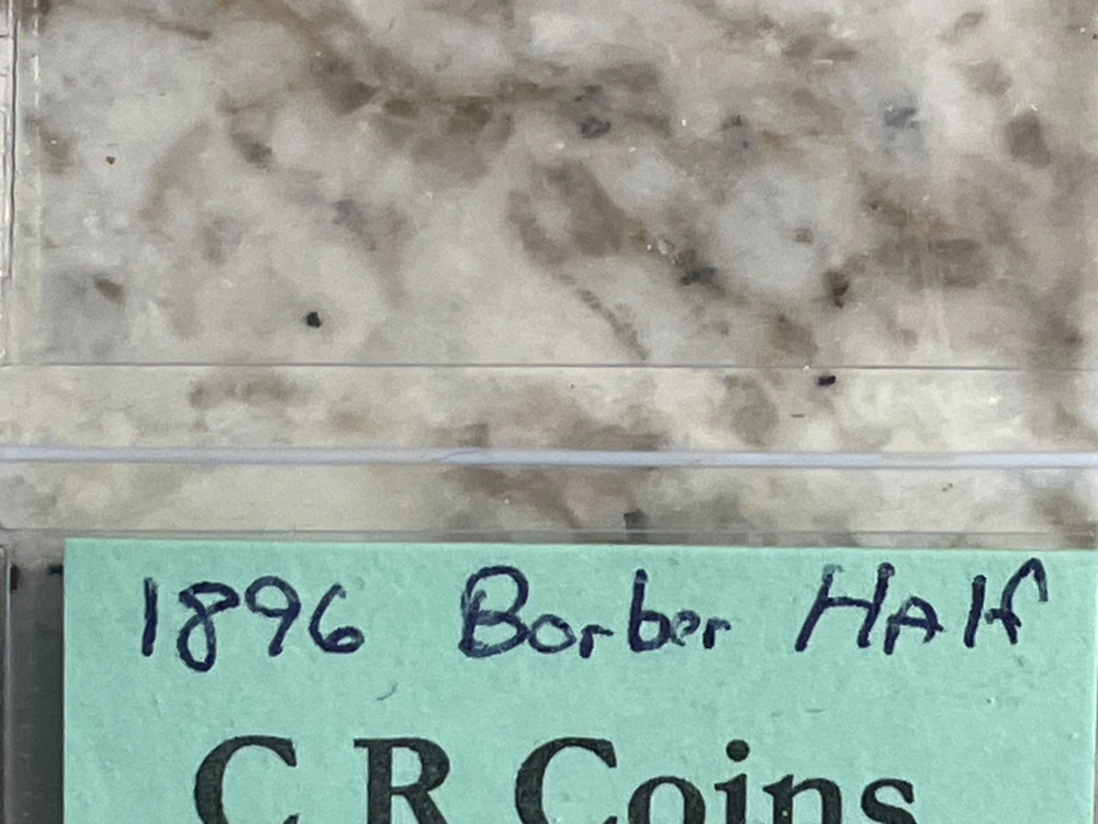 1896 Barber 90% Silver Half Dollar Good #29.