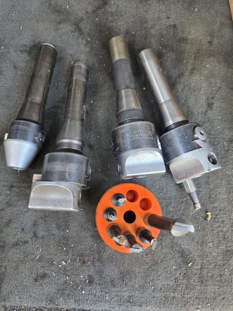 Criterion Dbl Boring Head Lot