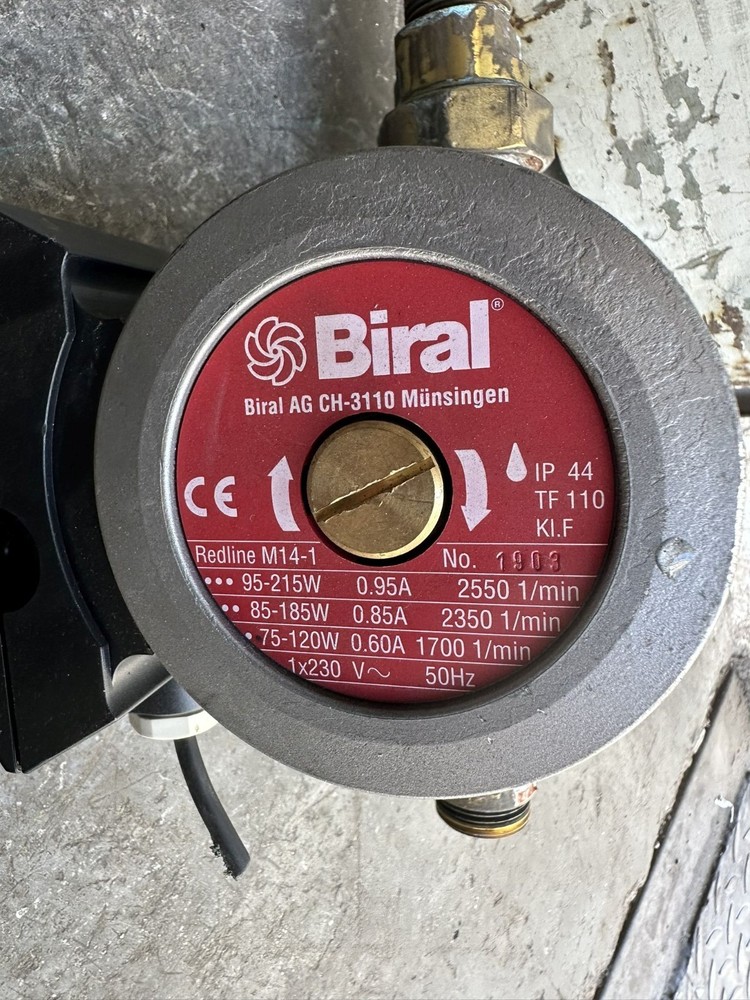 Biral redline M14-1 circulator pump