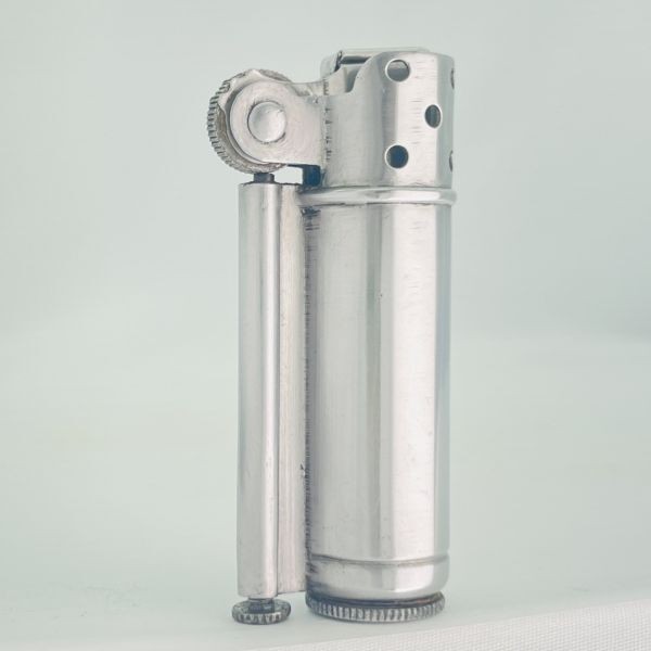 Working Dunhill Oil lighter silver without box
