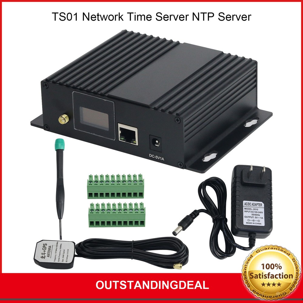 TS01 Network Time Server NTP Server for Beidou GPS GLONASS Clock Synchronization