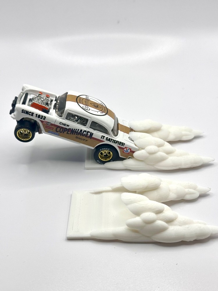Burnout wheelie display (3d printed) for 55 gasser