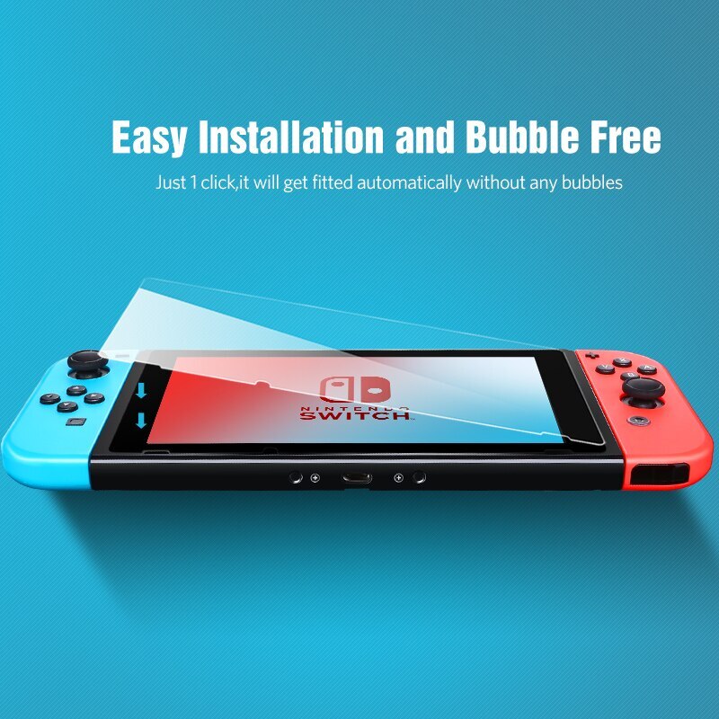 2PCS Tempered Glass Cover Screen Protector for Nintendo Switch Switch OLED Lite
