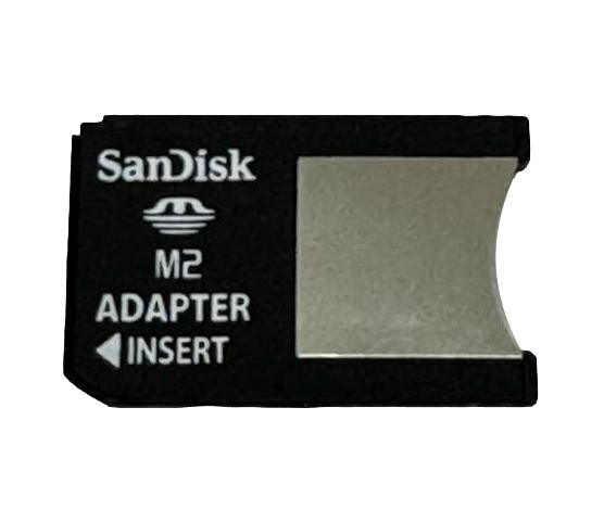 Sandisk Memory Stick Micro M2 to Ms Pro Duo Adapter