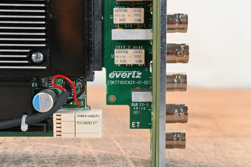 Evertz 7881DEC-H264HD H.264/AVC Decoder CG01KHX