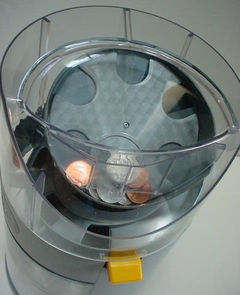 Easy Money Coin Sorting Machine with Box