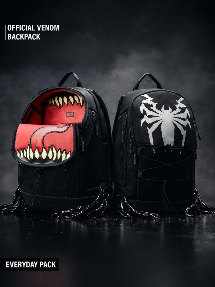 Marvel: Lethal Venom Backpacks colour black official licensed 2026