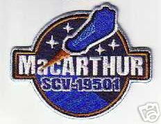 SPACE ABOVE & BEYOND - MACARTHUR PATCH - SAAB17