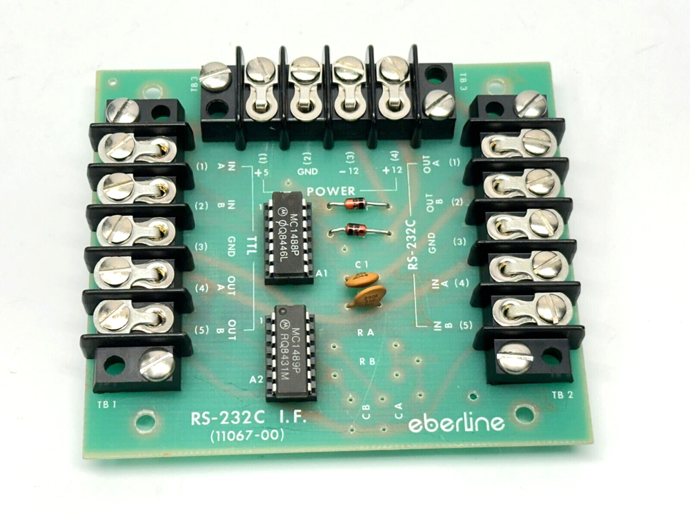 Eberline 11067-00 RS-232C Interface Board YP11067000