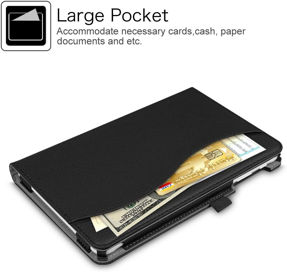 Case for Samsung Galaxy Tab E 9.6 Multi-Angle Viewing Stand Cover with Packet