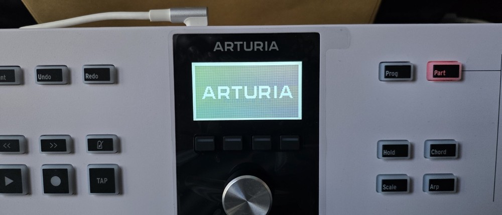 Arturia KeyLab Essential 49 mk3 MIDI Keyboard Controller (White)