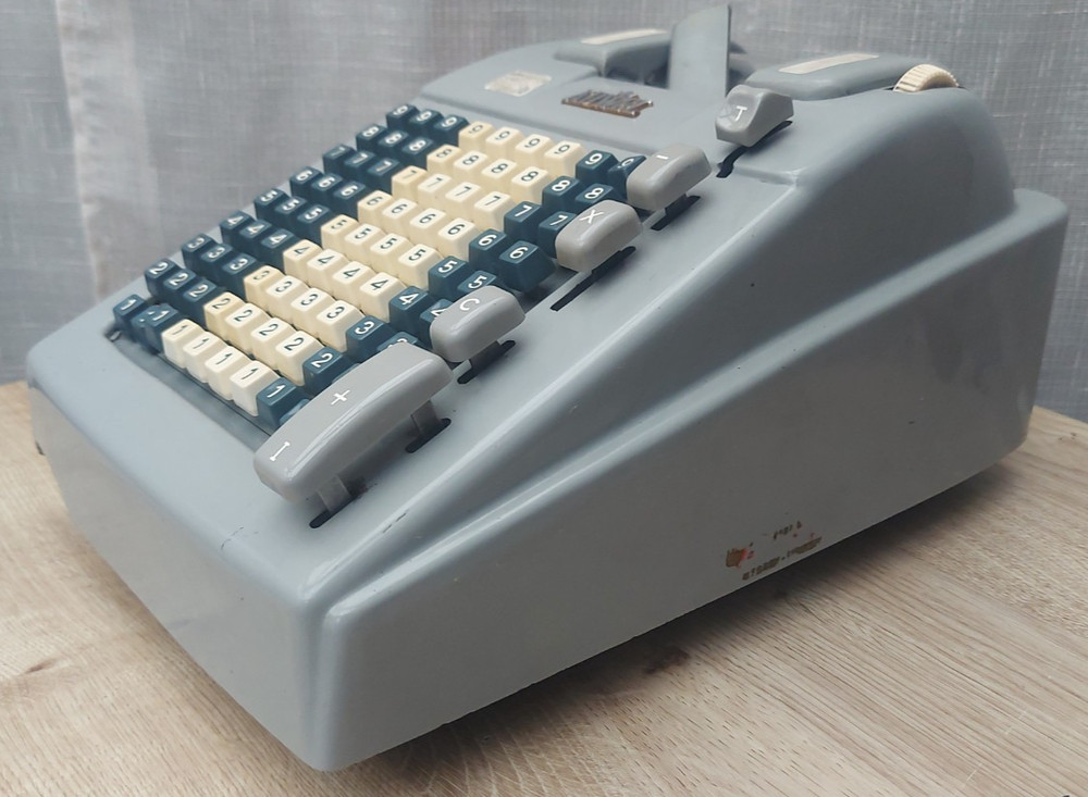 Vintage Jörgen S.Lien Adding Machine ADWEL Untesteb